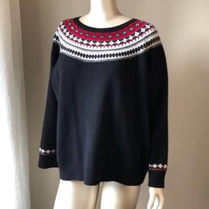 Talbots Faire Isle Sweater Petite - 2XP